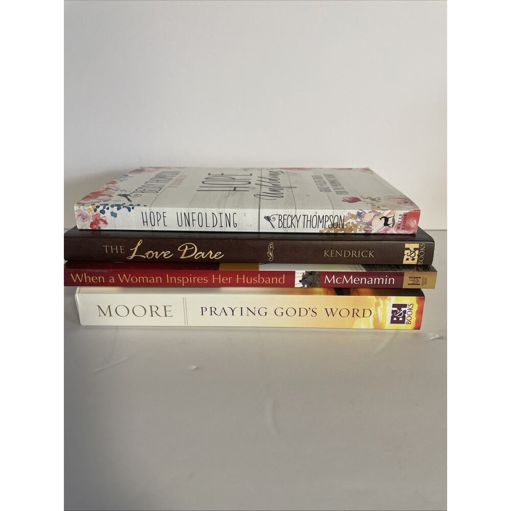 Women’s Christianity 4 Book Bundle - Self Help, Inspiration, Family Centered